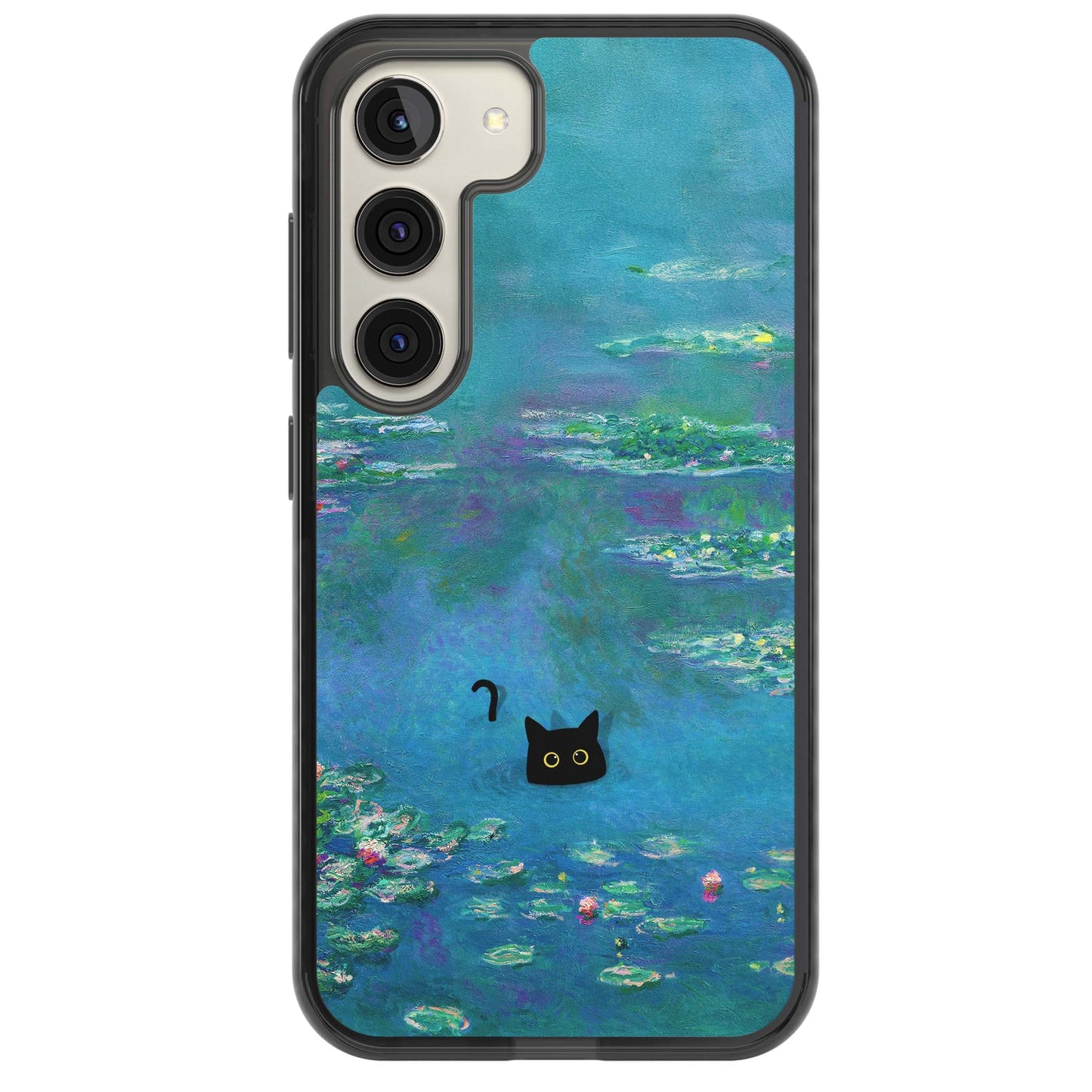 Cat in Monet's Water Lillies