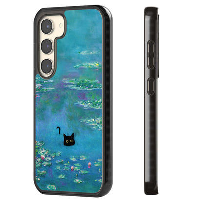 Cat in Monet's Water Lillies