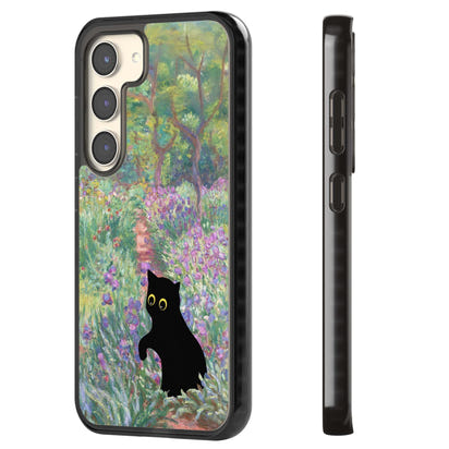 Cat in Monet's Giverny Garden