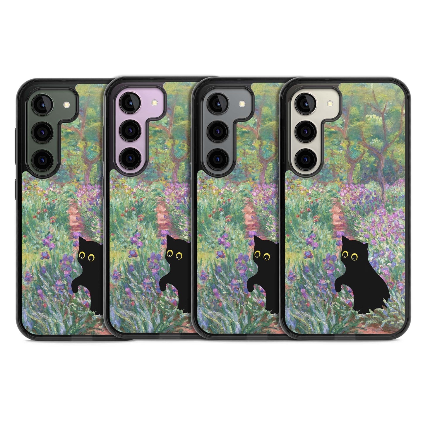 Cat in Monet's Giverny Garden