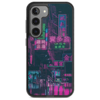 Bande nocturne au néon