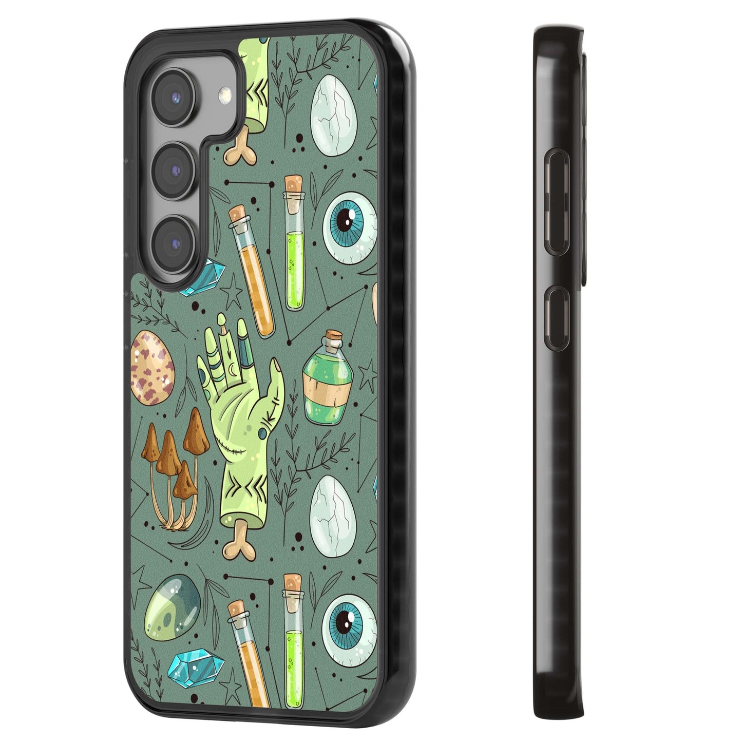 Motif expérimental de dessin animé pour Halloween