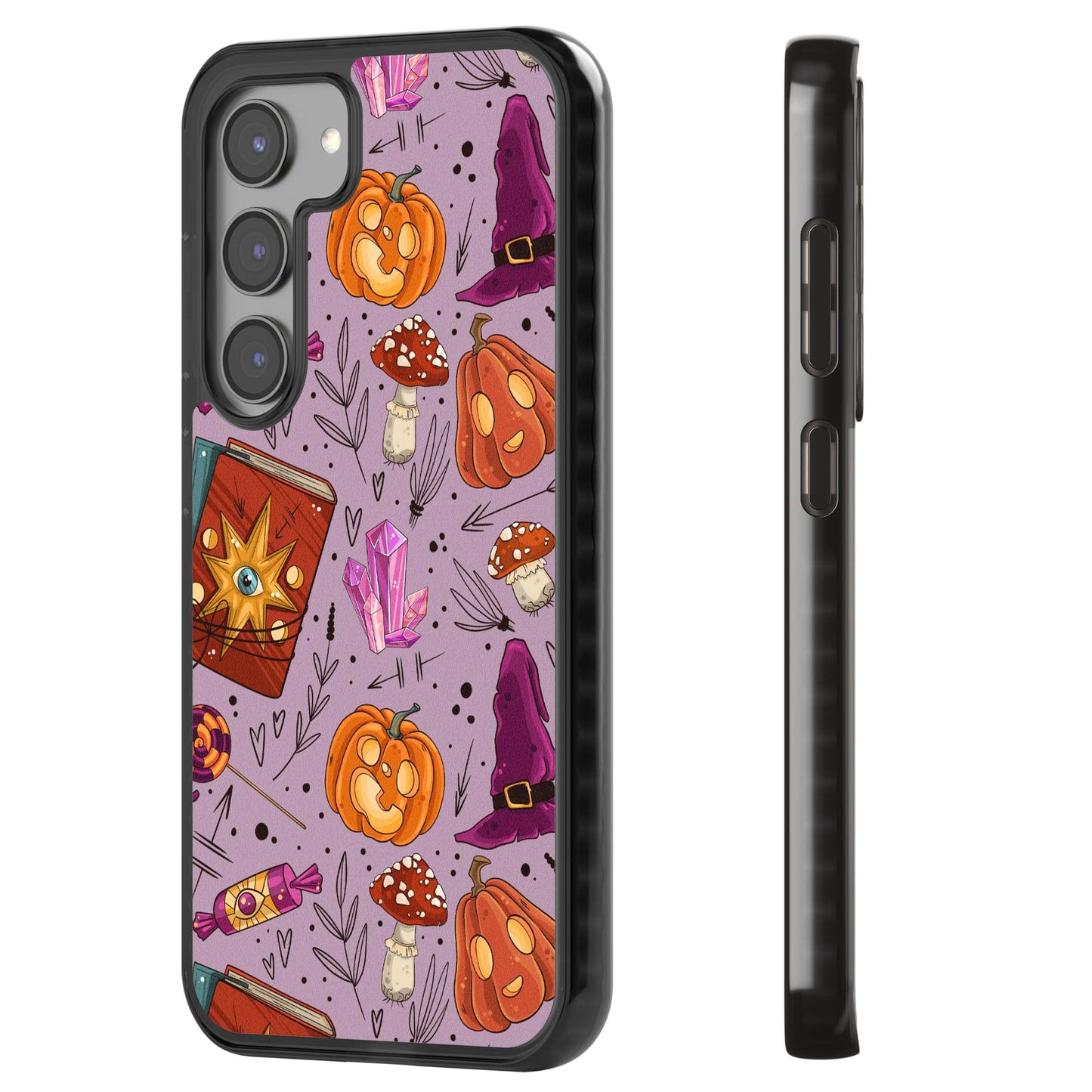 Witchy Cartoon Halloween Pattern