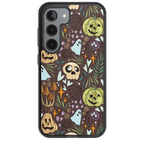 Goblincore Cartoon Halloween Pattern