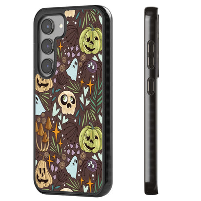 Goblincore Cartoon Halloween Pattern