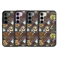 Goblincore Cartoon Halloween Pattern