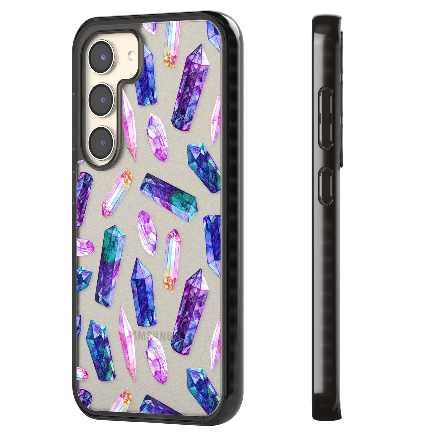 Iridescent Prism Crystals