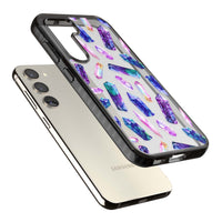 Iridescent Prism Crystals