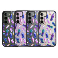 Iridescent Prism Crystals