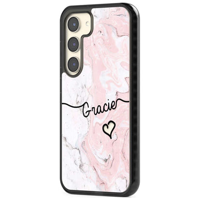 Personalised Pink Marble