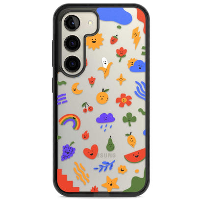 Quirky Cute Icon Pattern