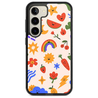 Verspielte Kawaii-Symbole