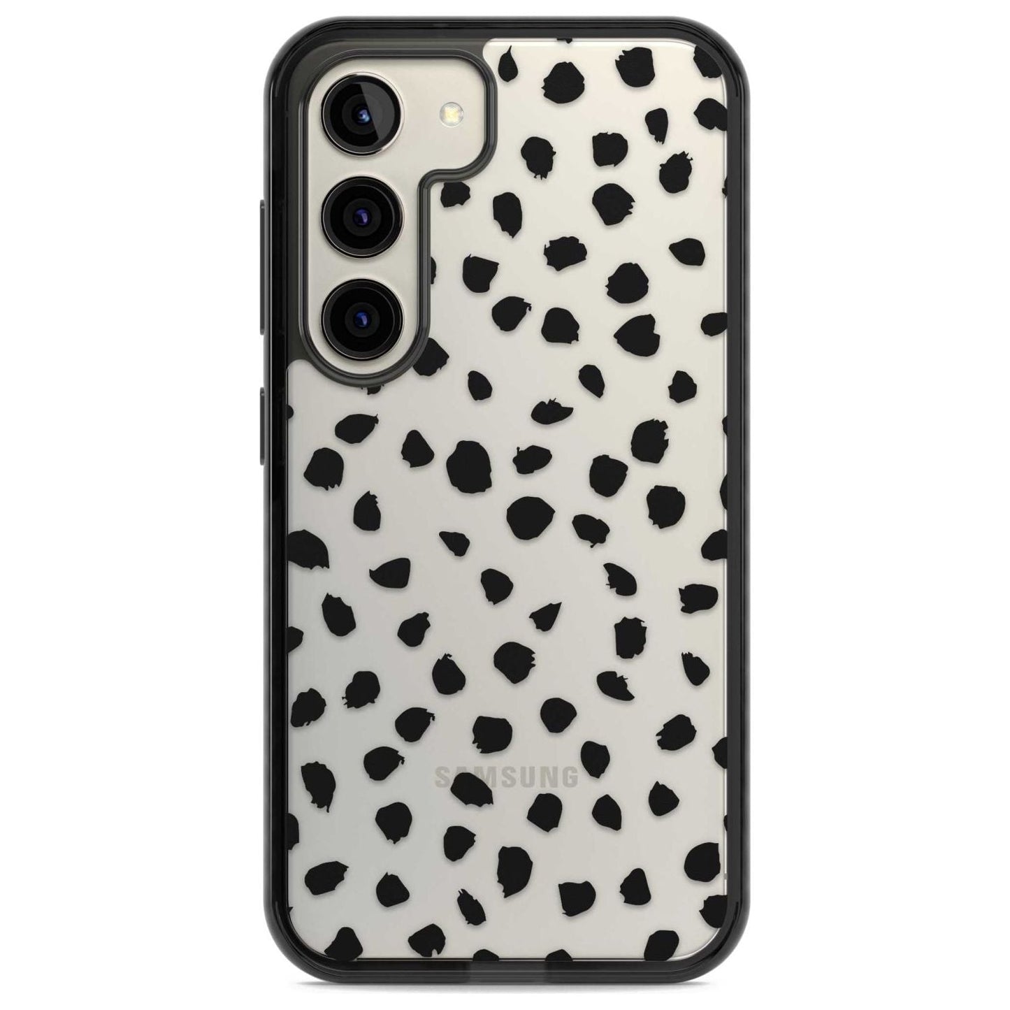 Black Dalmatian Polka Dot