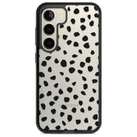 Black Dalmatian Polka Dot