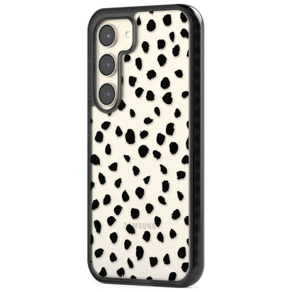 Black Dalmatian Polka Dot