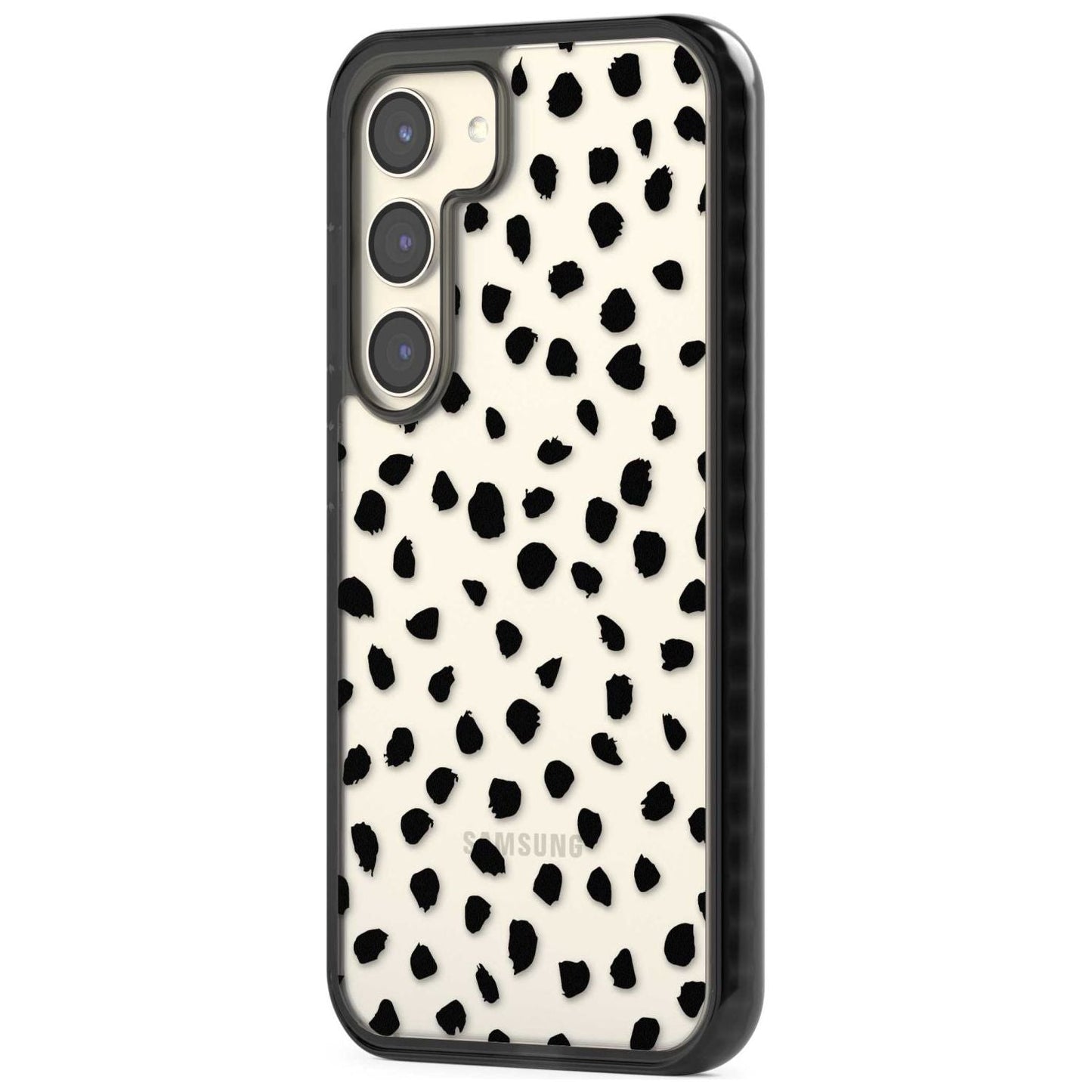 Black Dalmatian Polka Dot