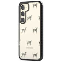 Motif de chien dalmatien