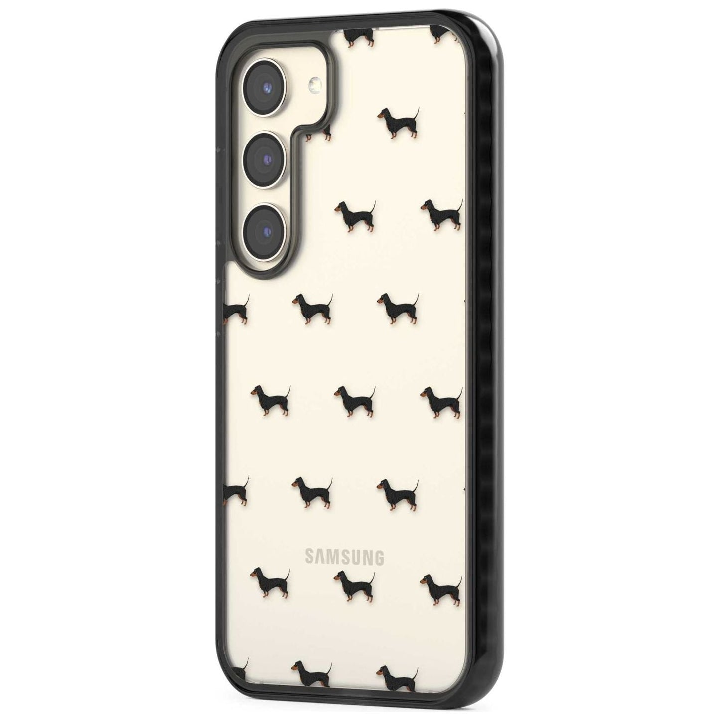 Dachshund Pattern Clear