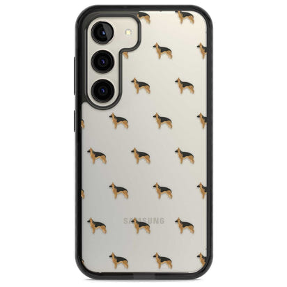 German Shepherd Pattern Clear