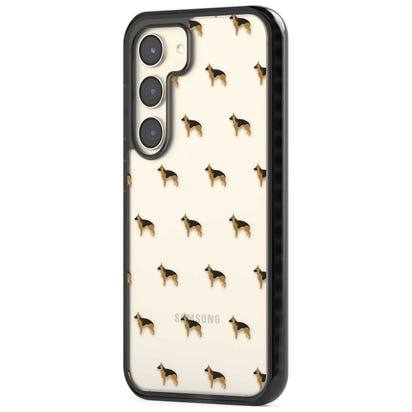German Shepherd Pattern Clear
