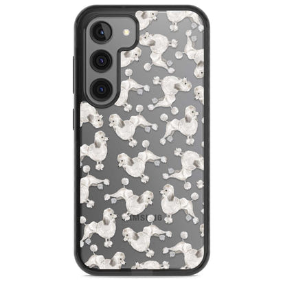 Pudel-Aquarellmuster