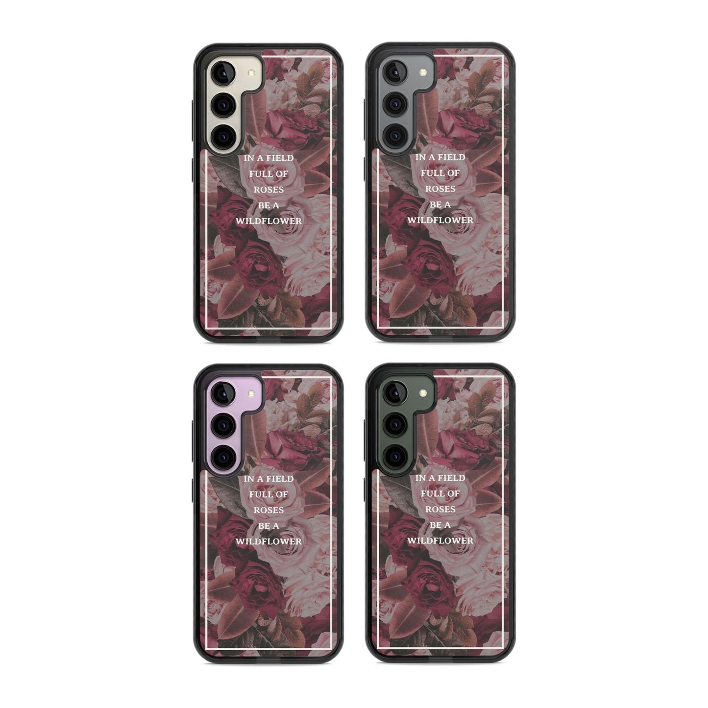 Wildflower Floral Quote