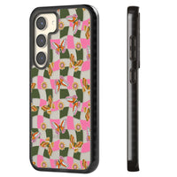 Wavy Butterfly Checked Pattern