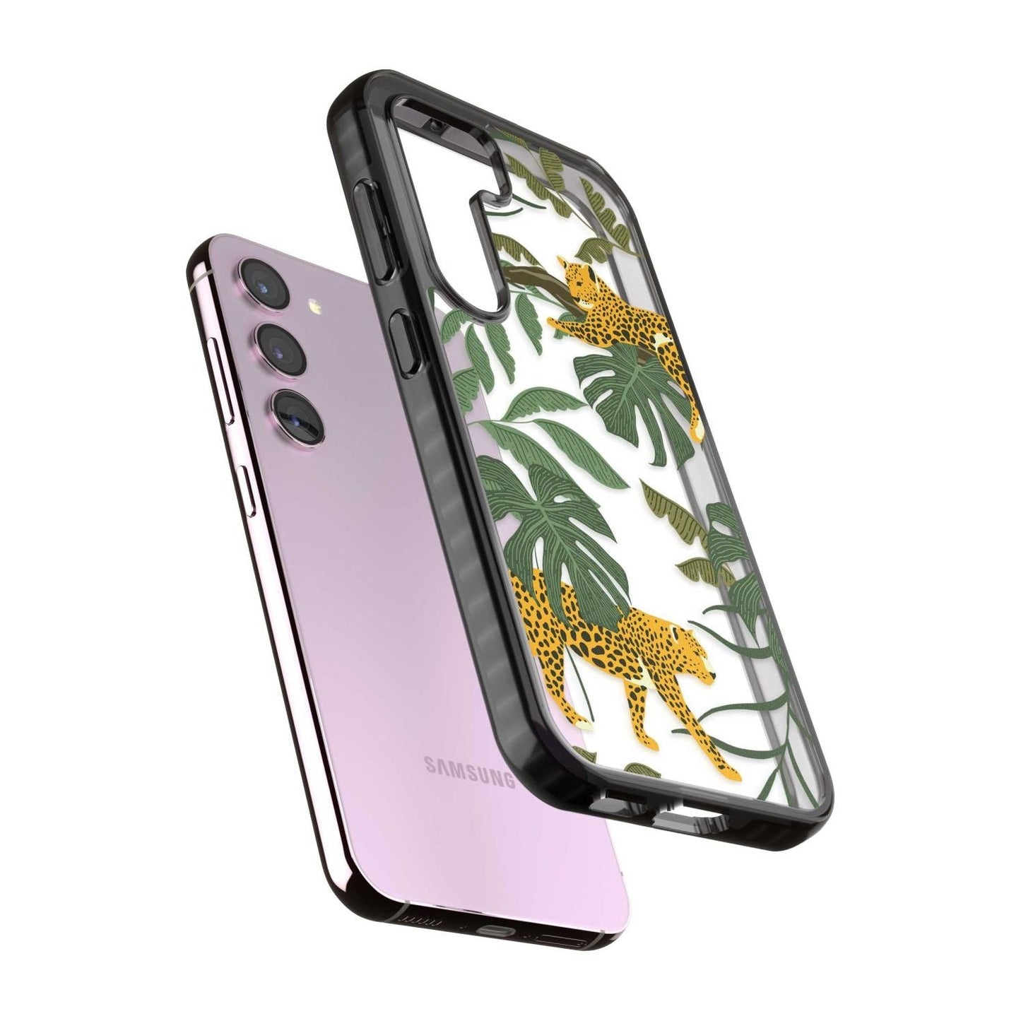 Motif chat de la jungle