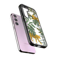 Motif chat de la jungle