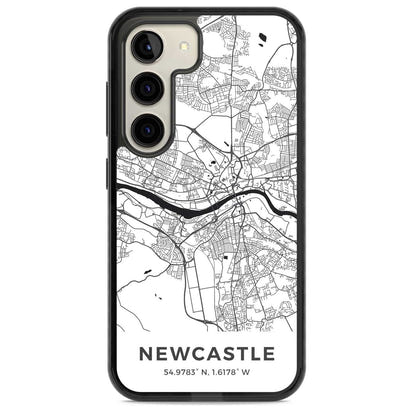 Stadtplan von Newcastle