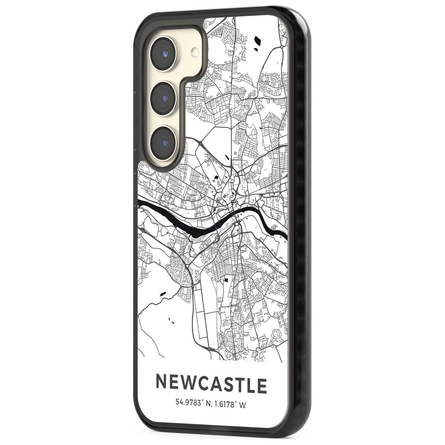 Stadtplan von Newcastle