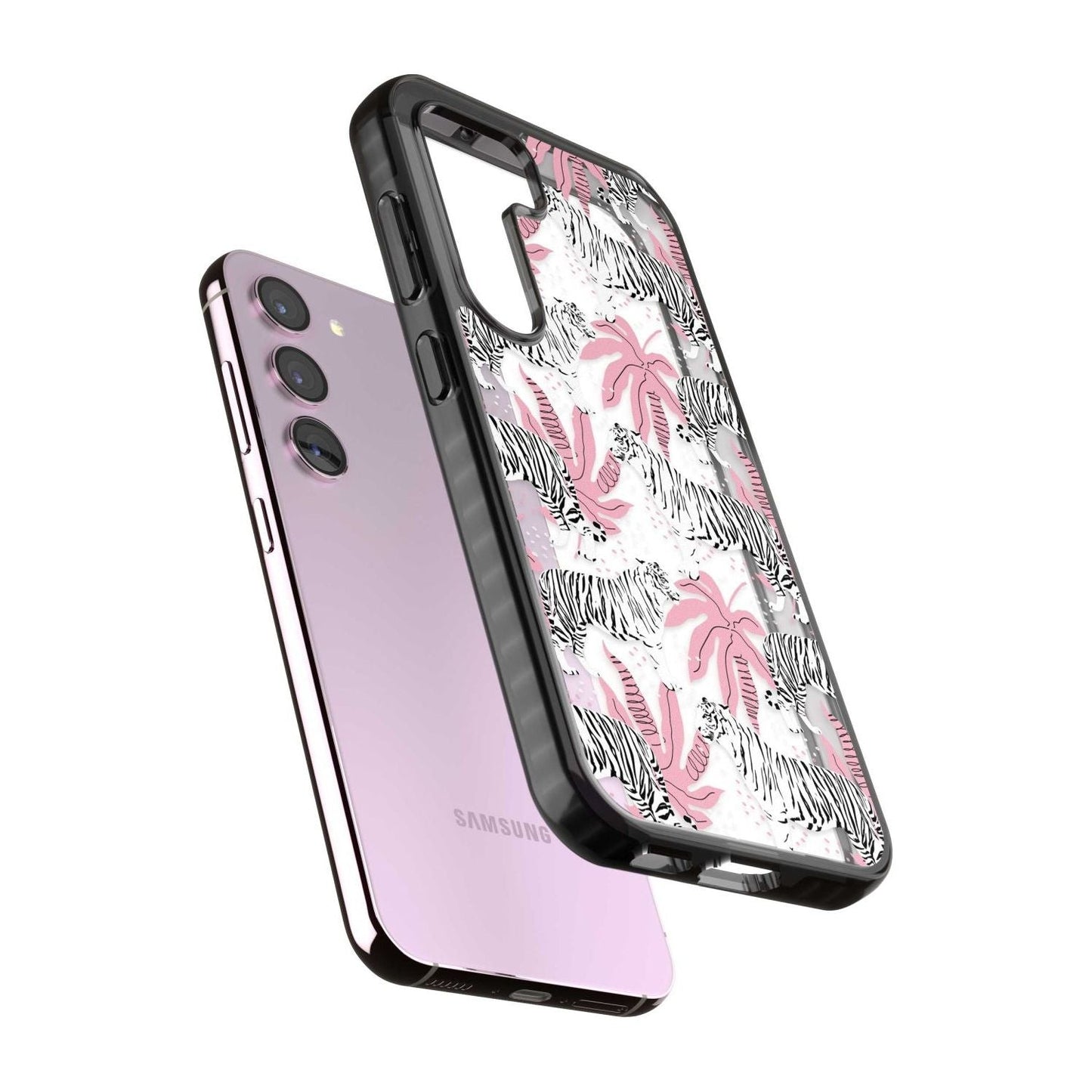 Rosa-weiße tropische Tiger