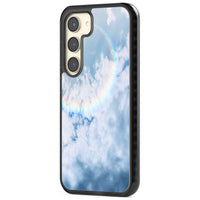 Pastellfarbener Regenbogenhimmel