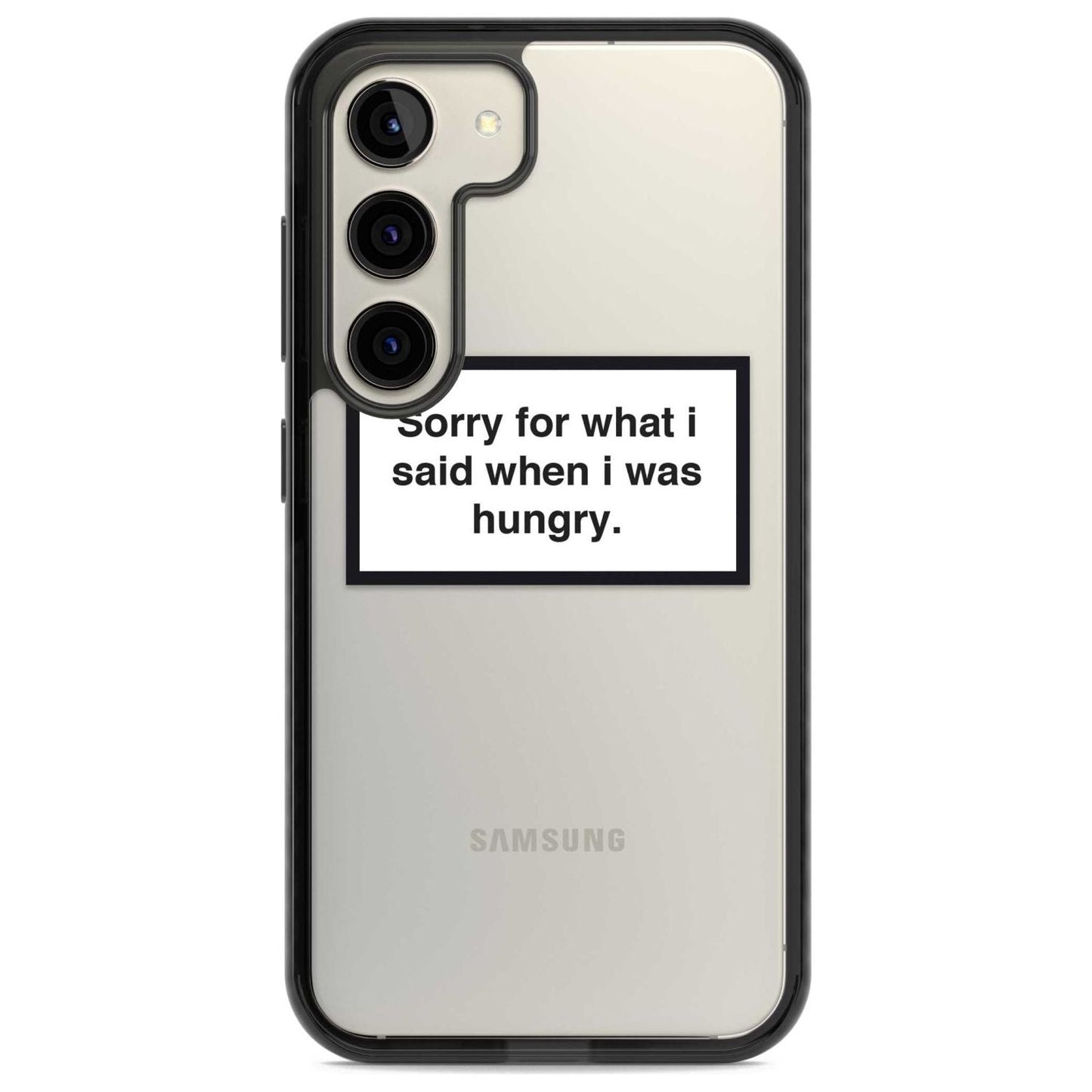 Sorry For What I Said