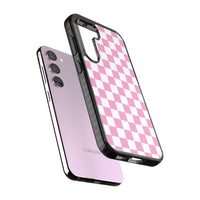 Pink Checkered