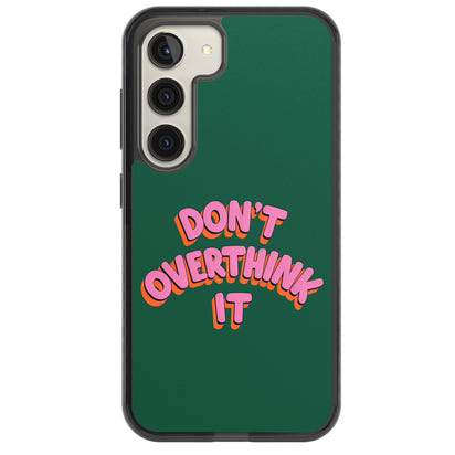 N'y réfléchissez pas trop.