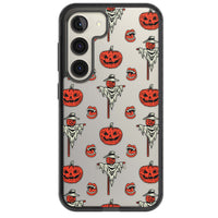 Retro Red Pumpkins & Scarecrows