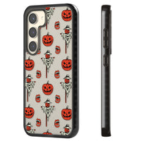 Retro Red Pumpkins & Scarecrows