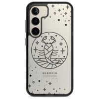 Emblème du Scorpion - Design Cosmique