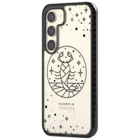 Emblème du Scorpion - Design Cosmique