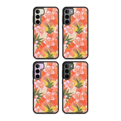 Hawaiian Flowers Abstract Pattern