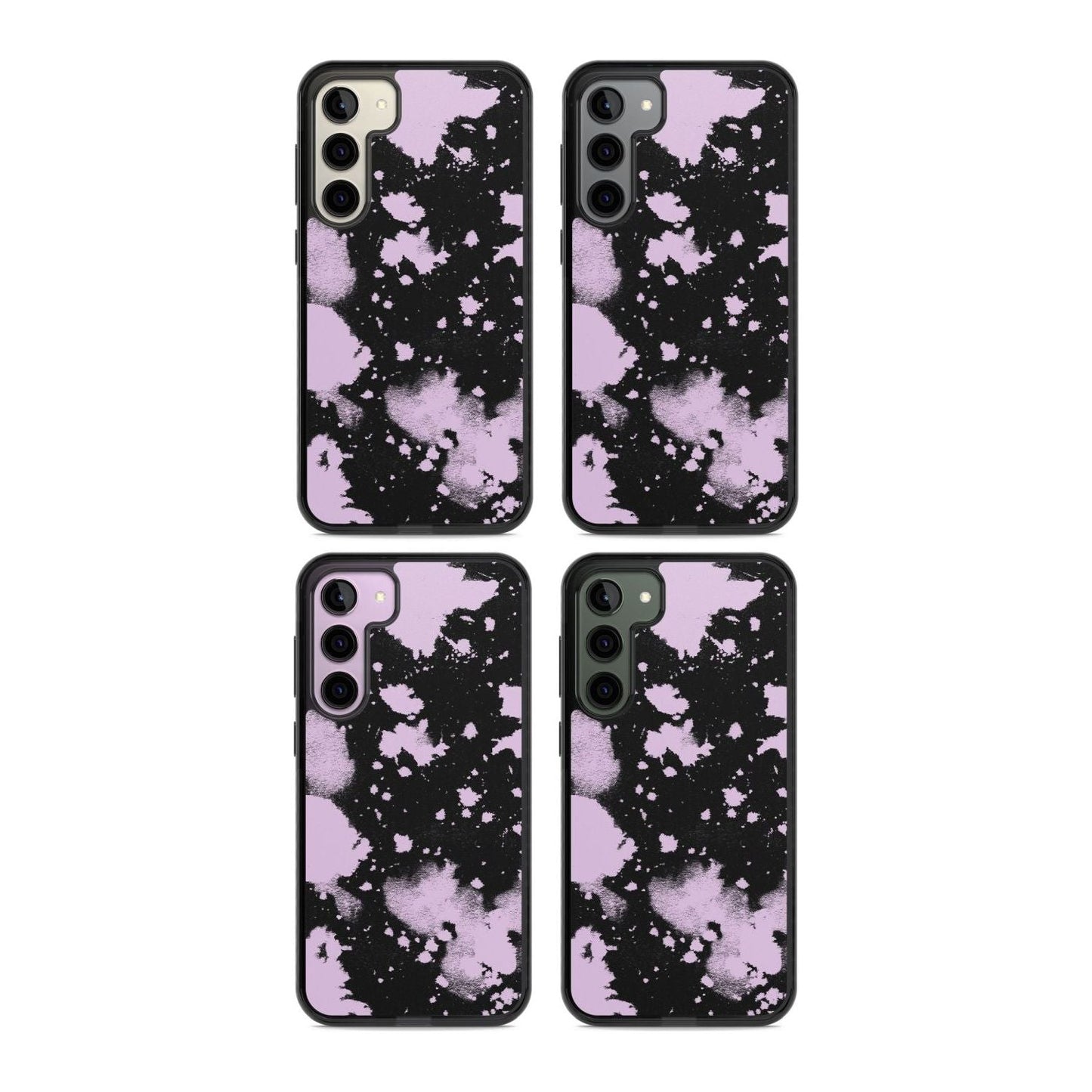 Pink & Black Acid Wash Tie Dye