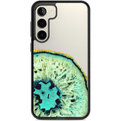 Géode turquoise en cristal