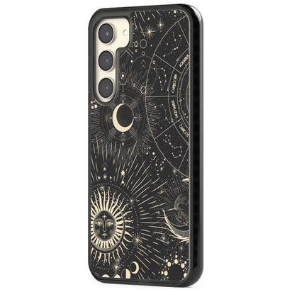 Soleil cosmique et symboles du zodiaque