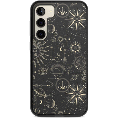 Kosmische Sonnen und Planeten