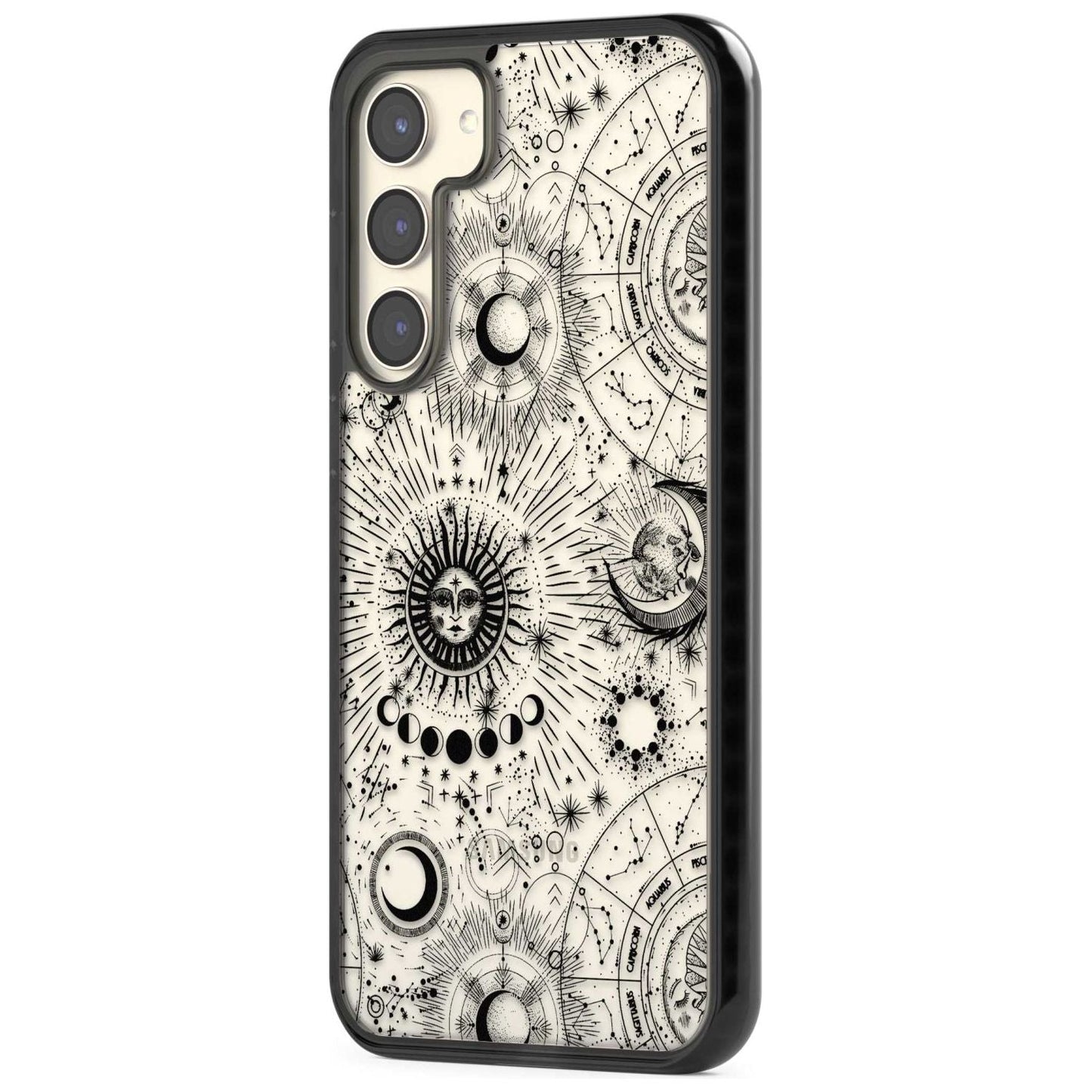 Soleils et Zodiaque Carte solaire