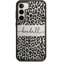 Personalised Cursive Leopard Spots