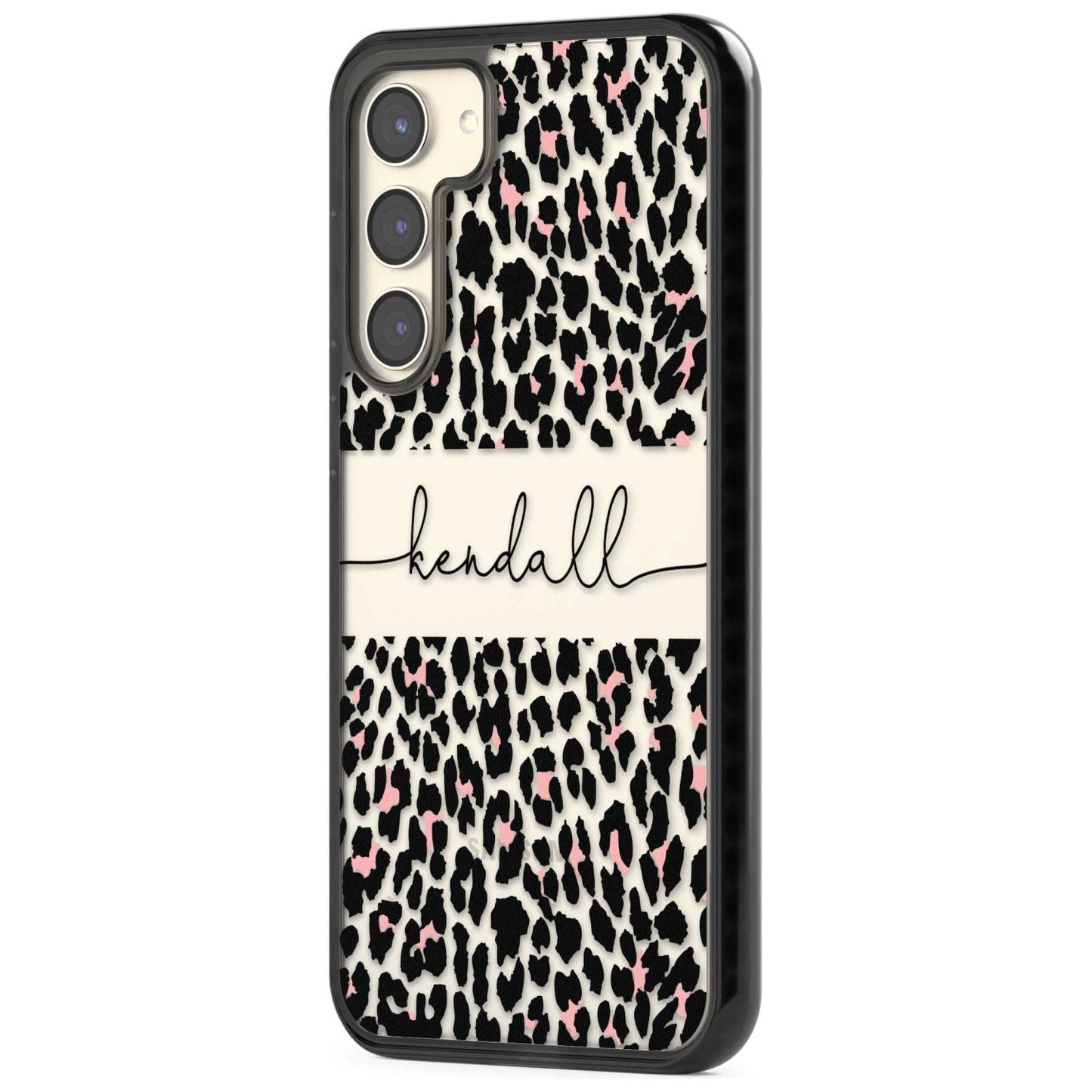 Personalised Cursive Leopard Spots