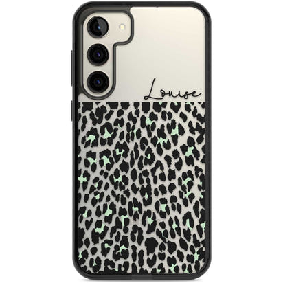 Personalised Seafoam Leopard