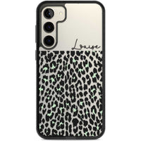 Personalised Seafoam Leopard